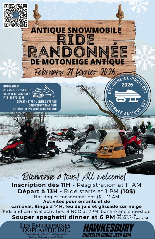 Antique Snowmobile Ride